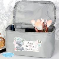 Personalised Me to You Floral Grey Make Up Wash Bag Extra Image 3 Preview